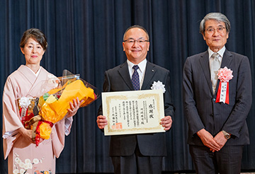 川﨑雅司様令夫人　川﨑様　佐藤理事長